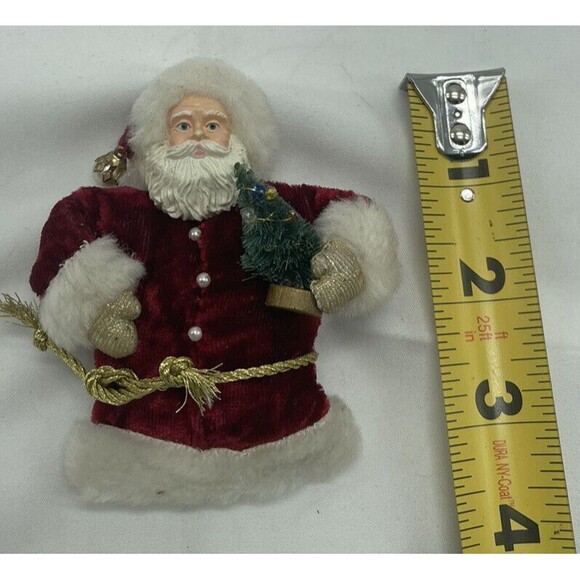 Vintage Avon Collectible vintage "Victorian Santa" Ornament / Pin - Picture 4 of 4